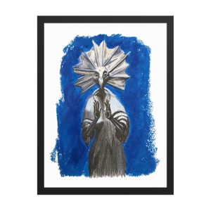 Study of The Palmist - Framed